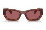 MU 09WS 53 11Q08S Miu Miu Kadın Güneş Gözlüğü - Görsel 3