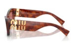 MU 09WS 53 11Q08S Miu Miu Kadın Güneş Gözlüğü - Görsel 4